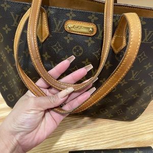 Louis Vuitton Wilshire shopping bag brown monogram